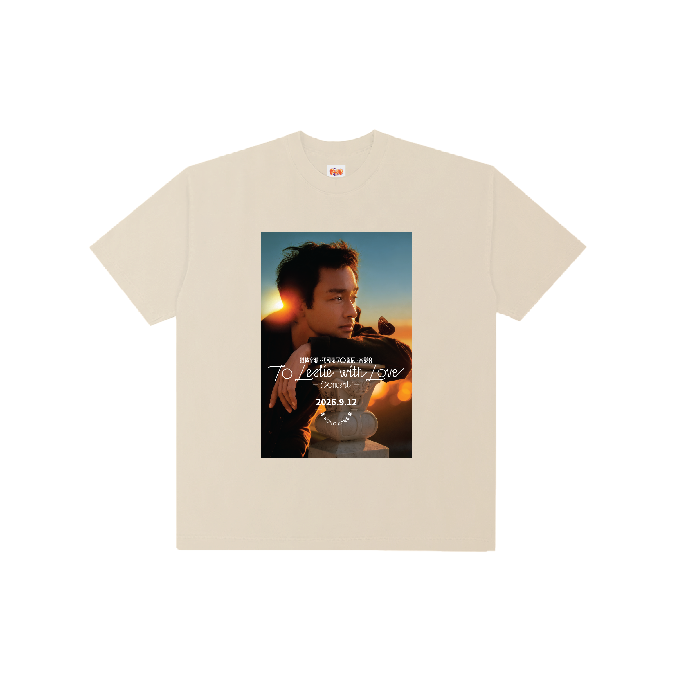 Concert KV Tee Cream Front